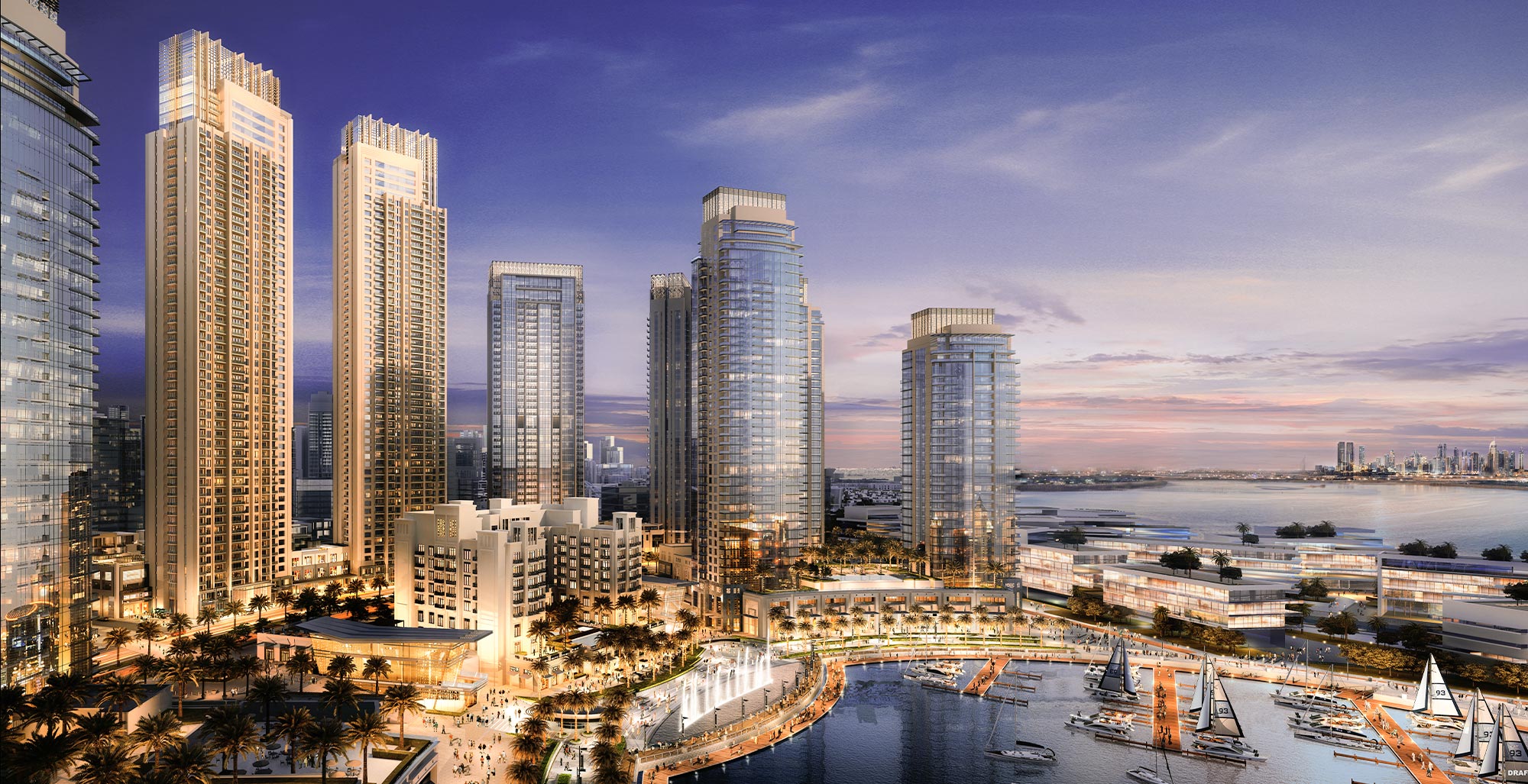 Off‑plan properties in Dubai Creek Harbour