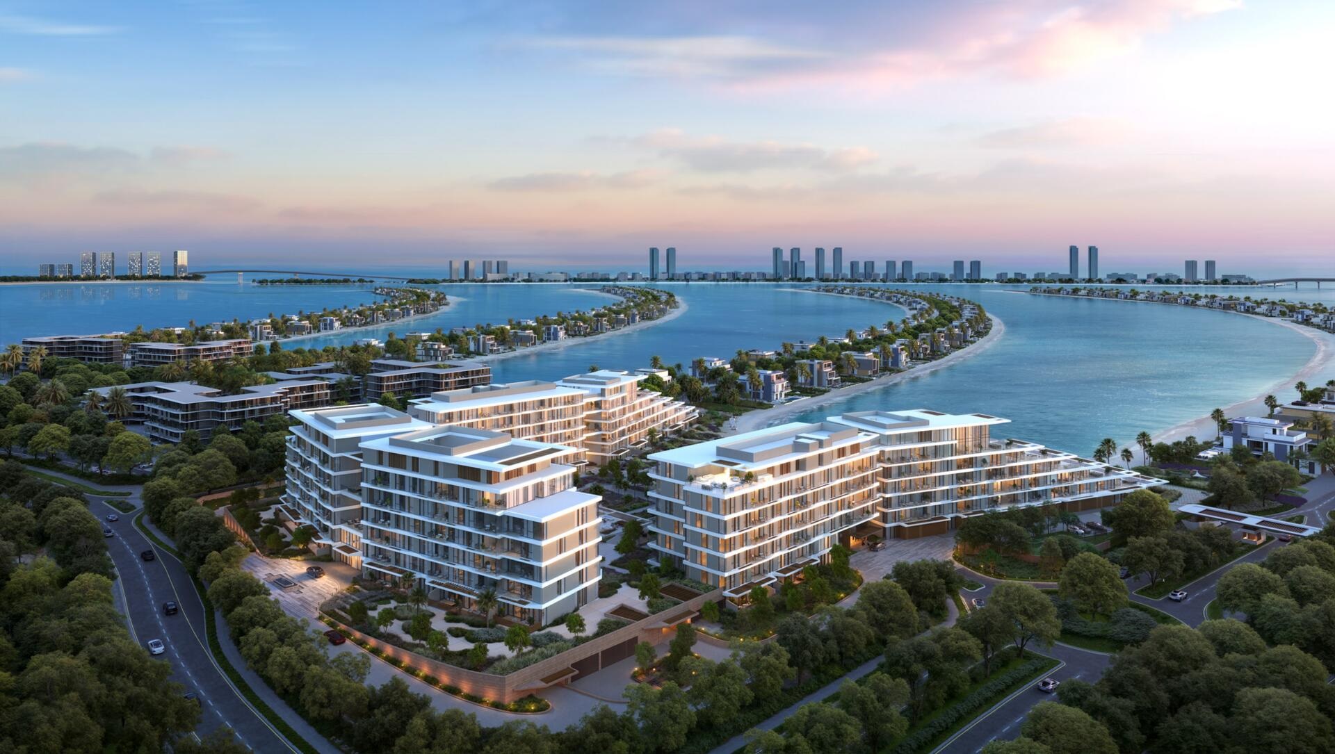 Dubai Islands sea view apartments