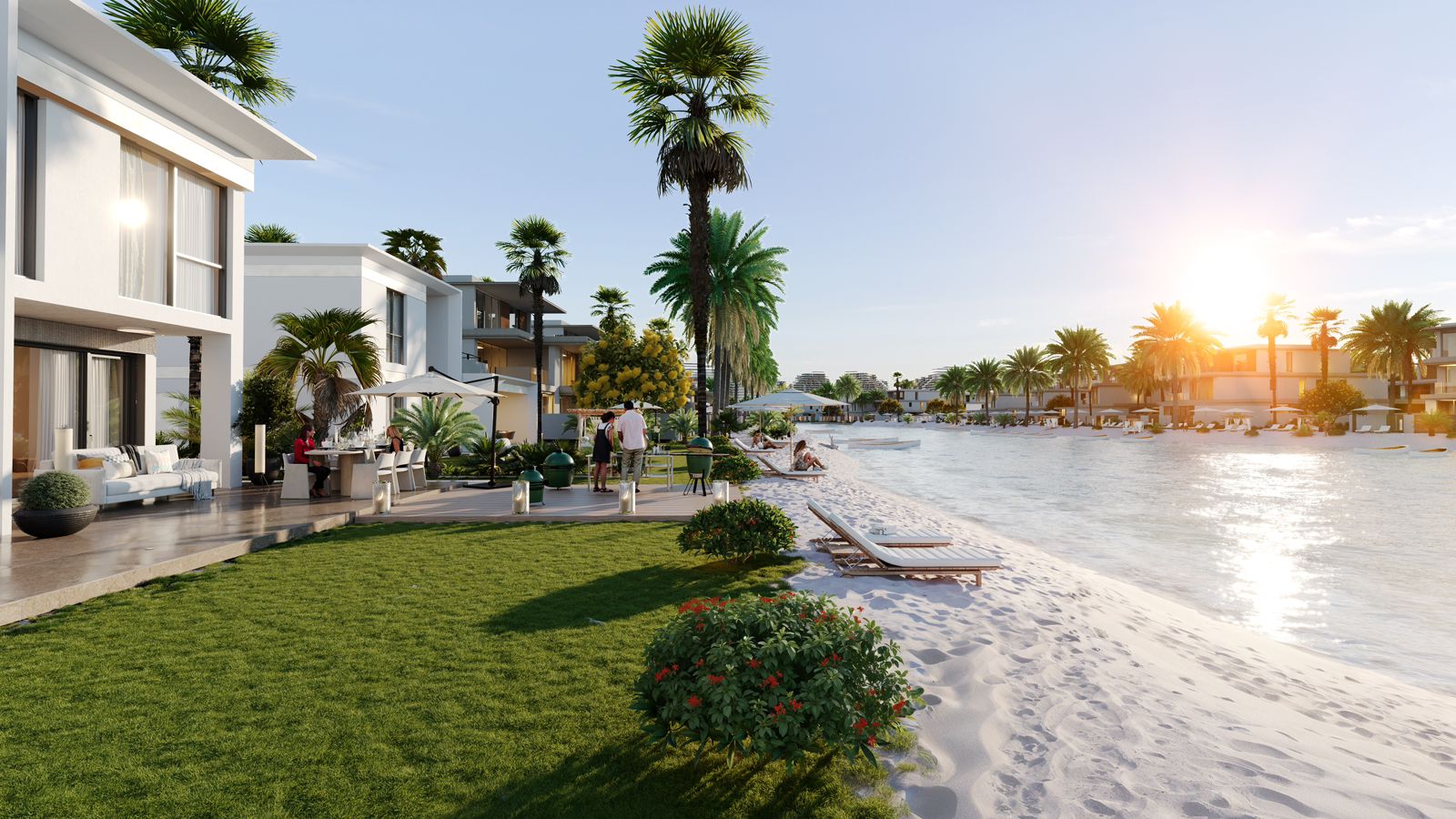 Waterfront luxury homes Dubai