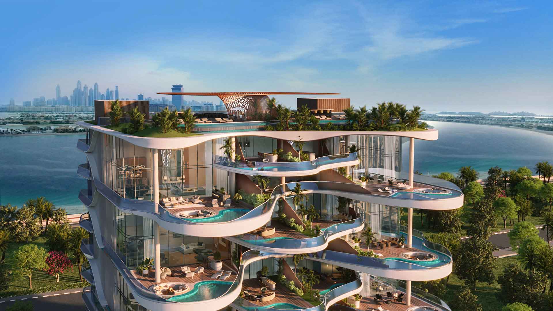 Luxury residences in Palm Jumeirah