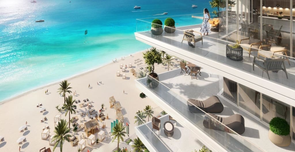 Emaar Beachfront apartments for sale
