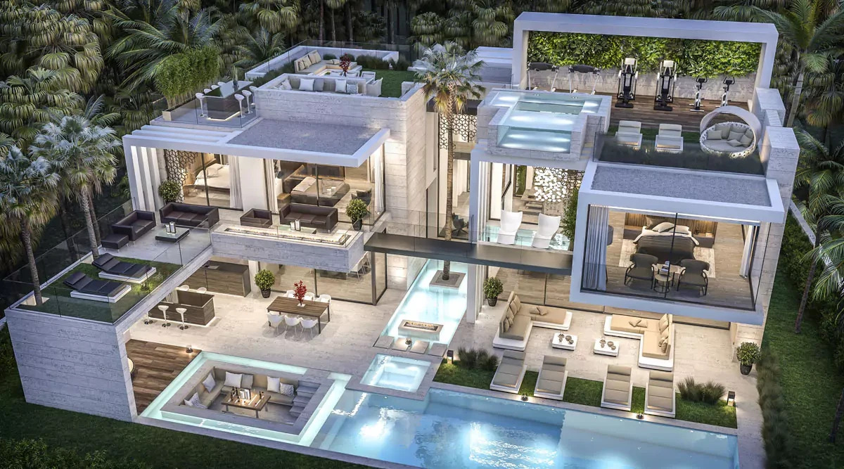 High-end luxury homes Dubai