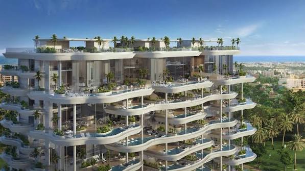 Luxury residential towers in Dubai UAE