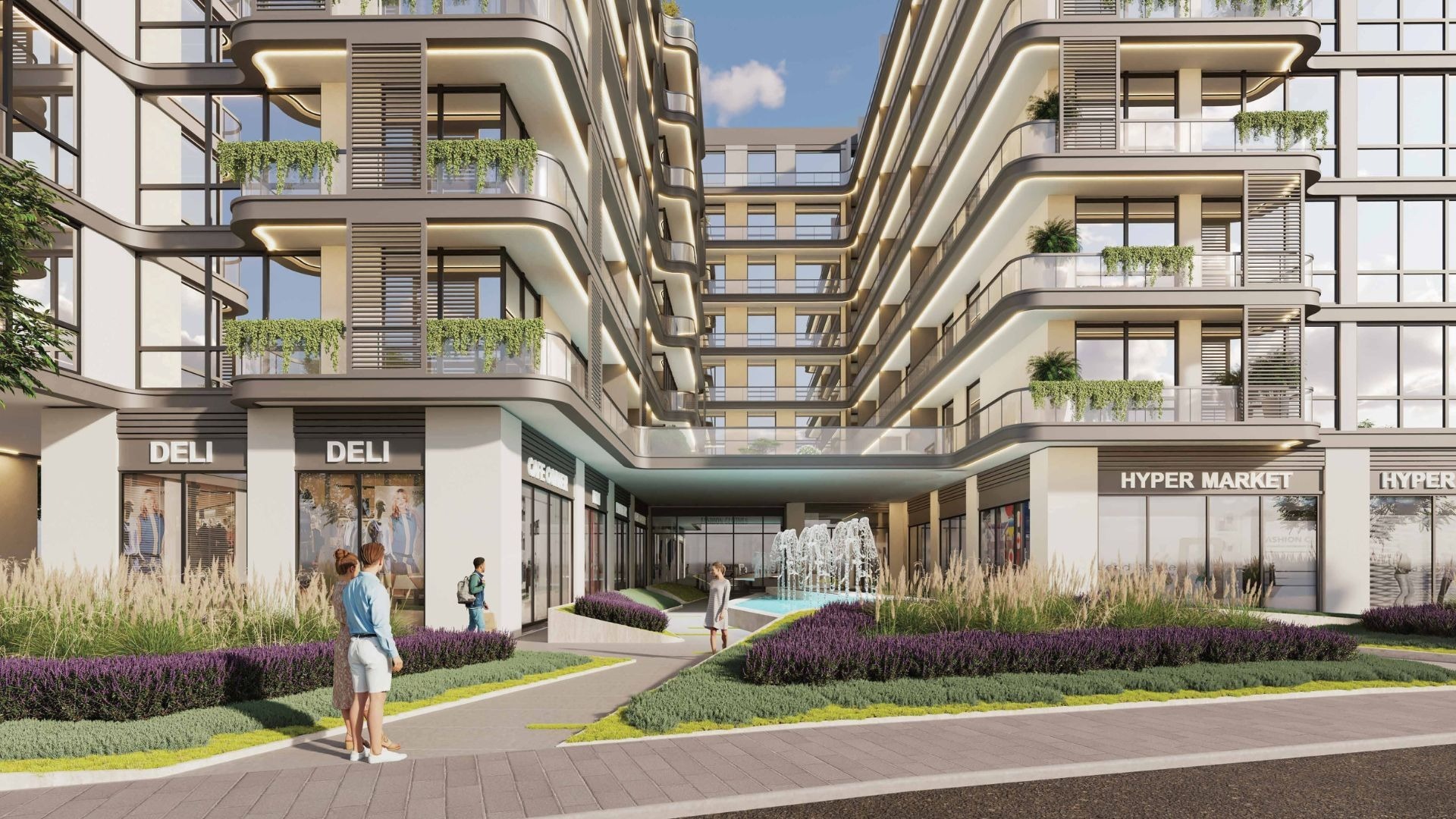 Dubai rental yield apartments