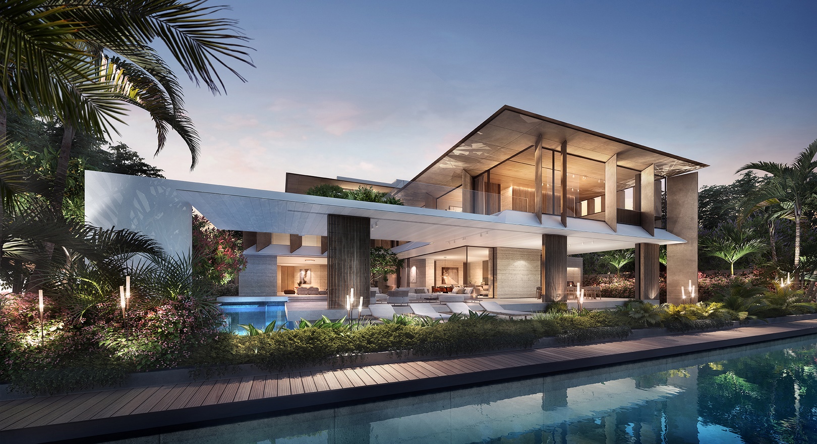 Waterfront villas Dubai